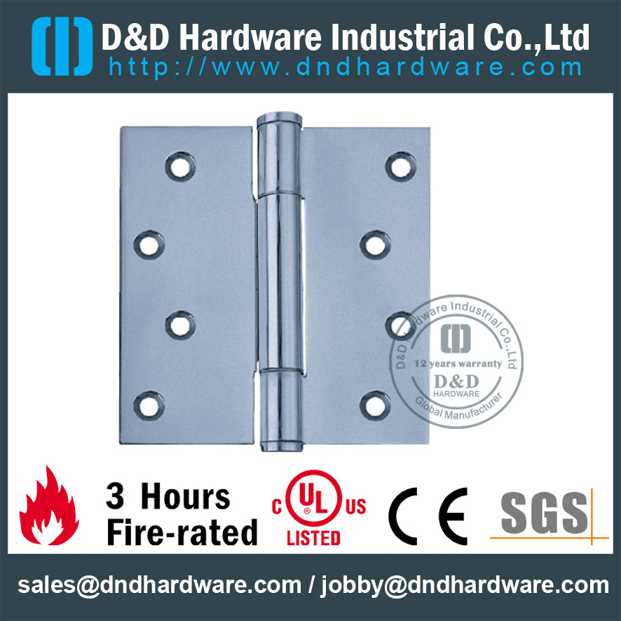 DDSS024 en acier inoxydable 3 Hinge D & D