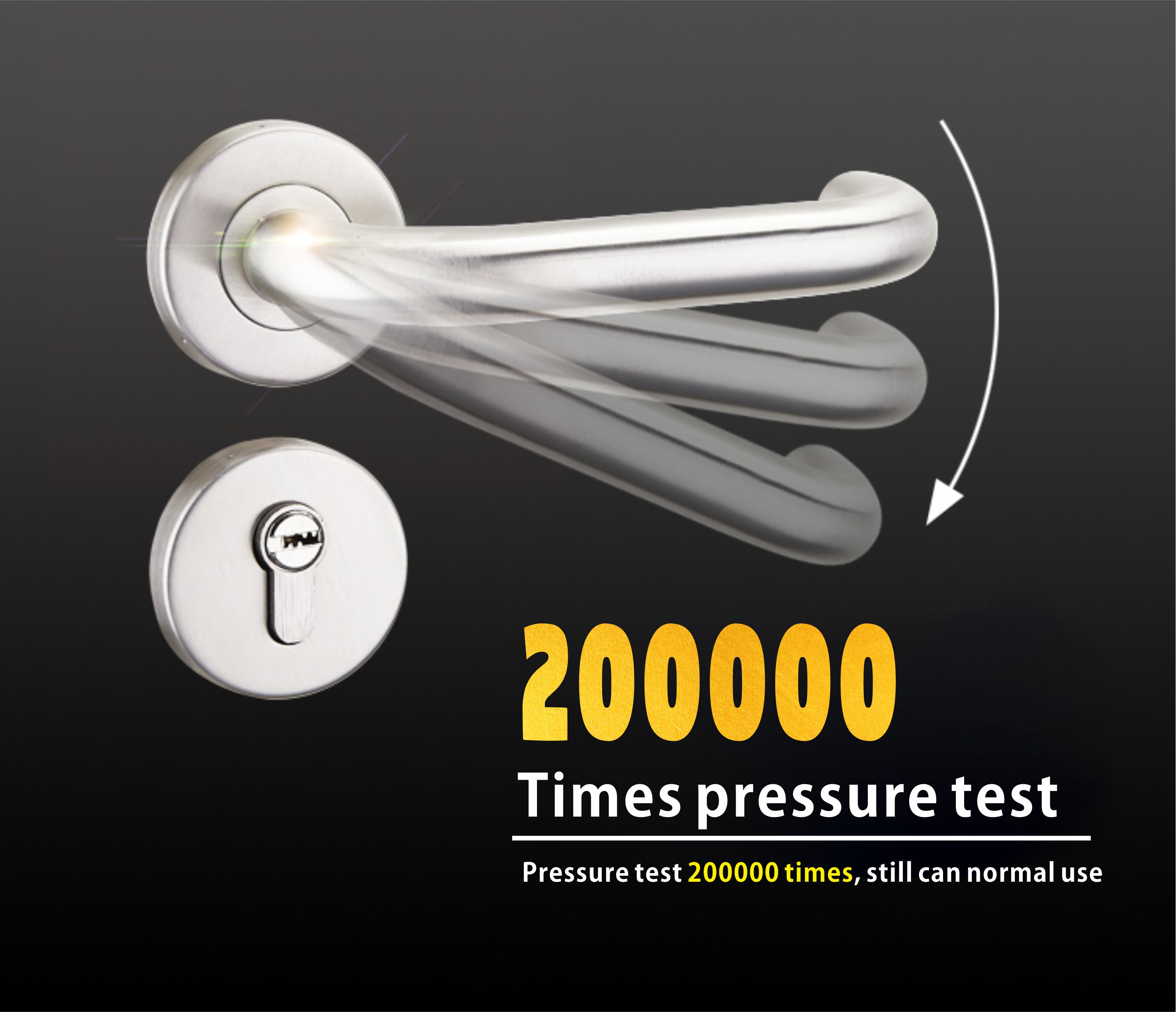 200 000 tests de poignées de porte