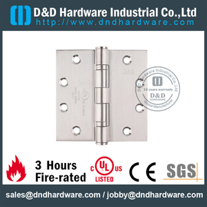 Charnière de porte coupe-feu SS 4 à roulement à billes-DDSS002
