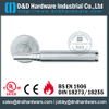 Acier inoxydable 304 Handle de levier solide tubulaire personnalisé pour la porte en bois - DDSH200