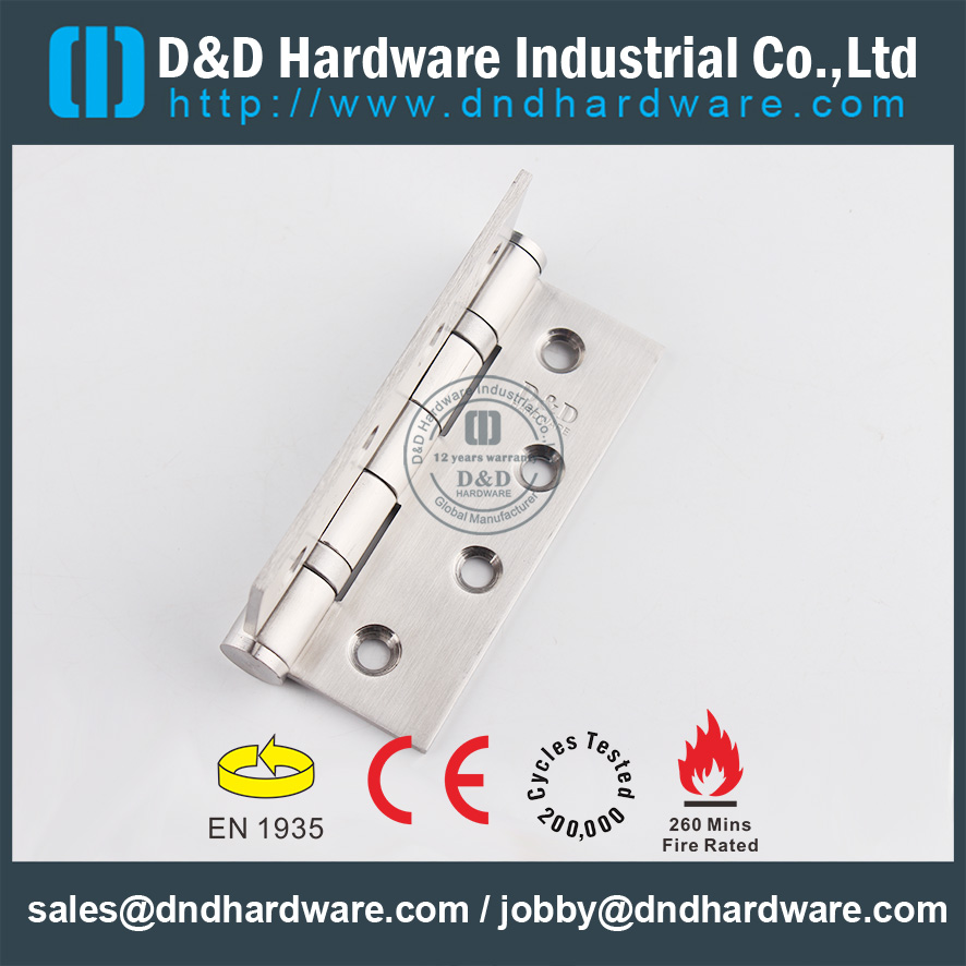 SSS304 Hardware à charnière de porte de porte