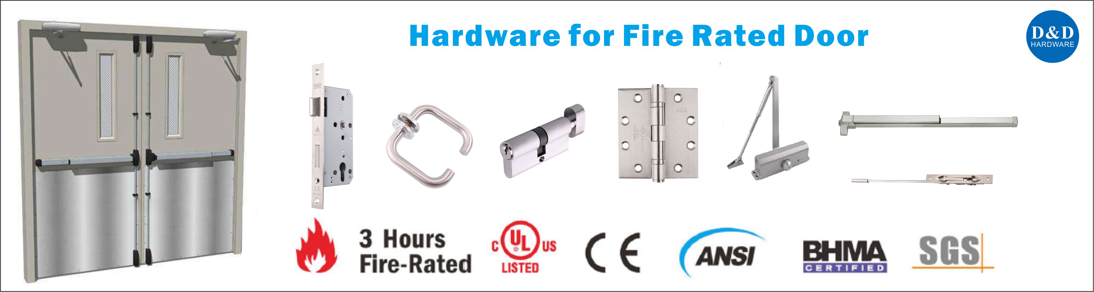 Solution matérielle de porte incendie