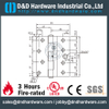Charnière à ressort CE SS304 pour portes en bois-DDSS036