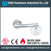 Acier inoxydable 304 Bend T Forme du levier interne Poignée pour la porte en bois -ddth013