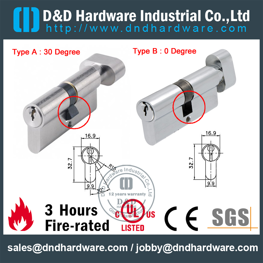 EURO Profile Cylindre Locks-D & D Hardware