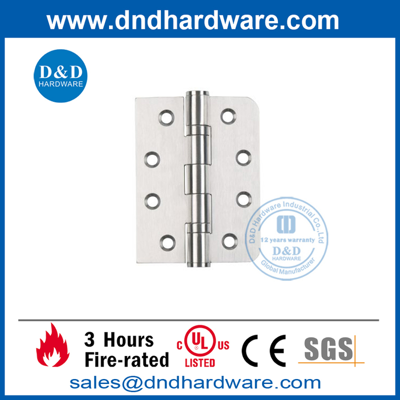 Charnière à mortaise à roulement à billes en acier inoxydable de 5 pouces-DDSS011-B