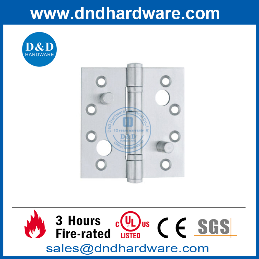 Charnière de sécurité double en acier inoxydable pour porte extérieure-DDSS013