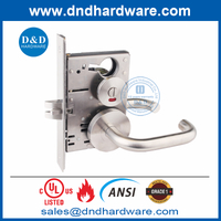 Sécurité SS304 Lock de mortice de grade 1 de grade 1 pour la porte d'entrée-ddal22 F22