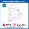 Charnière de porte bout à bout coupe-feu UL SUS304 pleine mortaise -DDSS001-FR-4X3.5X3