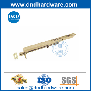 Longue quincaillerie de boulon à chasse d'eau massif caché pour la porte extérieure-DDDB003