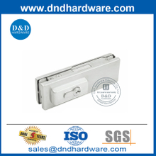 Chine Factory Glass Door Lock Patch Raccord avec cylindre et clé-DDPT004