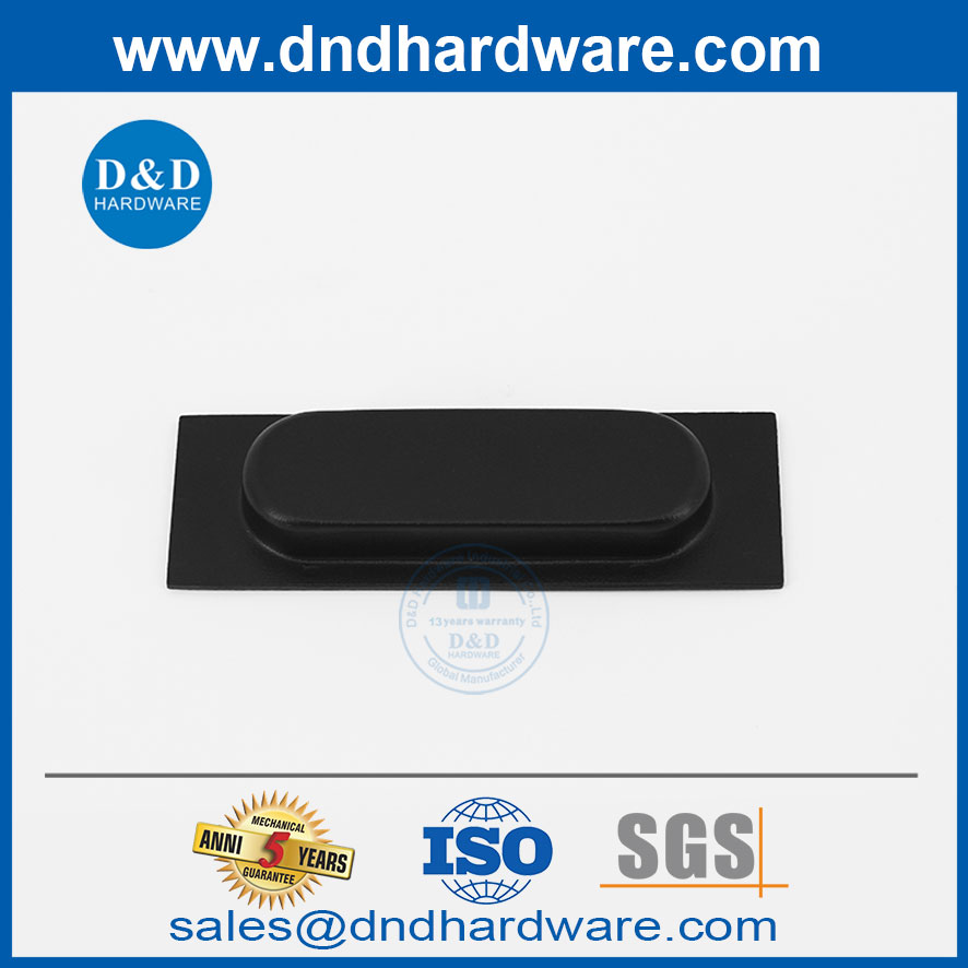Armoire de cuisine en acier en acier inoxydable noir Matt Handle-DDFH009-B