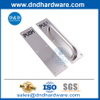 Conception moderne en acier inoxydable poussoir et plier plaque avec poignée de porte-DDPH023