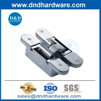 Acier inoxydable 304 Hardware de porte dissimulée Réglage des charnières de porte cachées-DDCH012