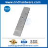 Plaque en zinc en acier 4 pouces Hinge Trou Espacement de porte Plaque de renfort de la porte DDHR003
