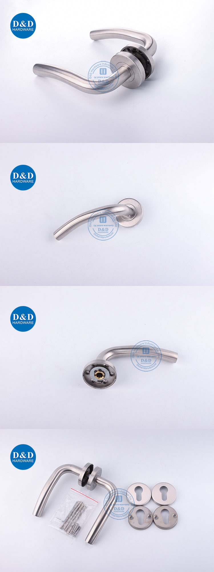 Prises de levier de porte du matériel