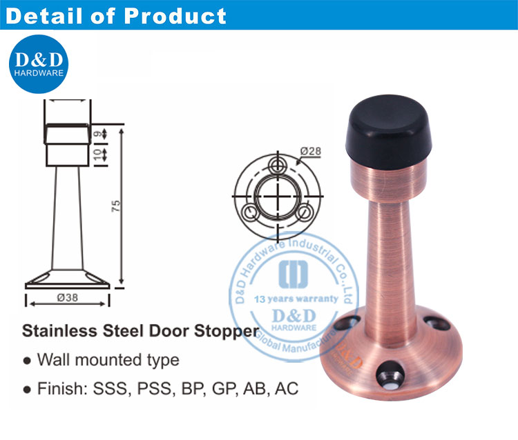 stopper de porte d'entrée-ddds019 