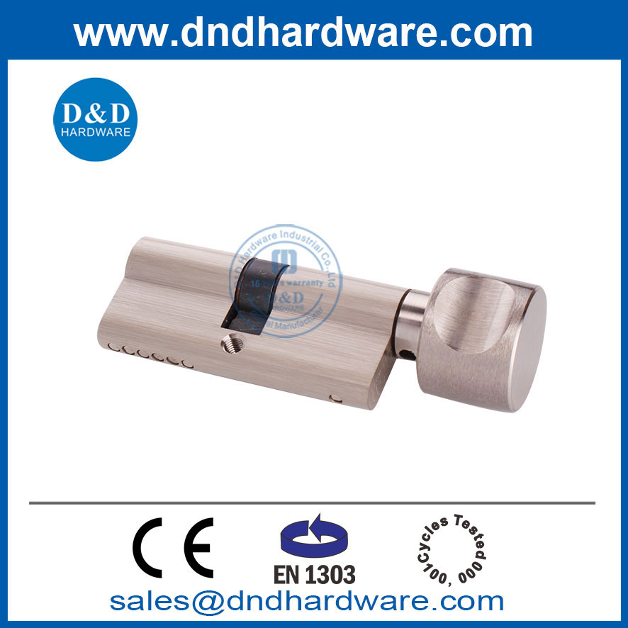 BS EN1303 Nickel Satin Finition Types de cylindres Cylindres de verrouillage de porte DDLC001