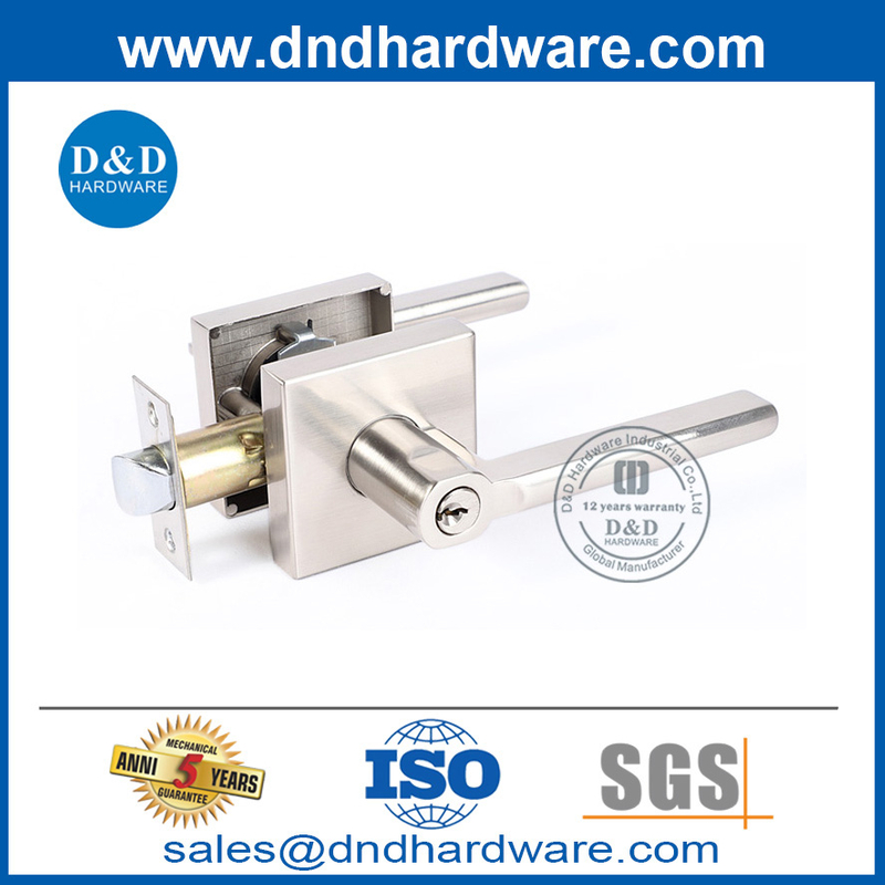 China Factory Zinc Alloy Type de type tubulaire Lockset-Ddlk088