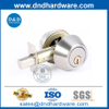 Type rond en alliage zinc argenté Couleur de porte de porte verrouillage de porte mortelle mortelle-ddlk024