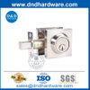 MATT BLAKC ZINC ALLOY Square Type One-Sison Porte de porte Lock-DDLK031