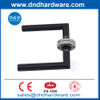 BS EN1906 en acier inoxydable extérieur Matte Black Door Levers-DDTH003