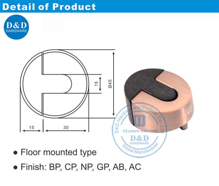 Porte ronde stop-ddds006 