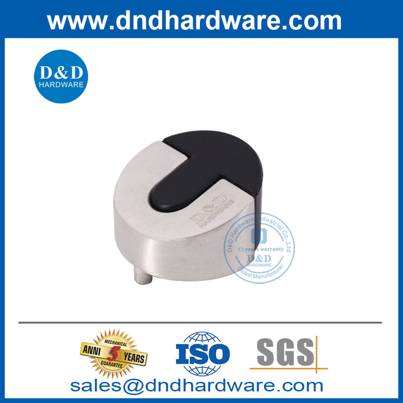 Porte extérieure en acier inoxydable en satin à la mode stop-ddds006