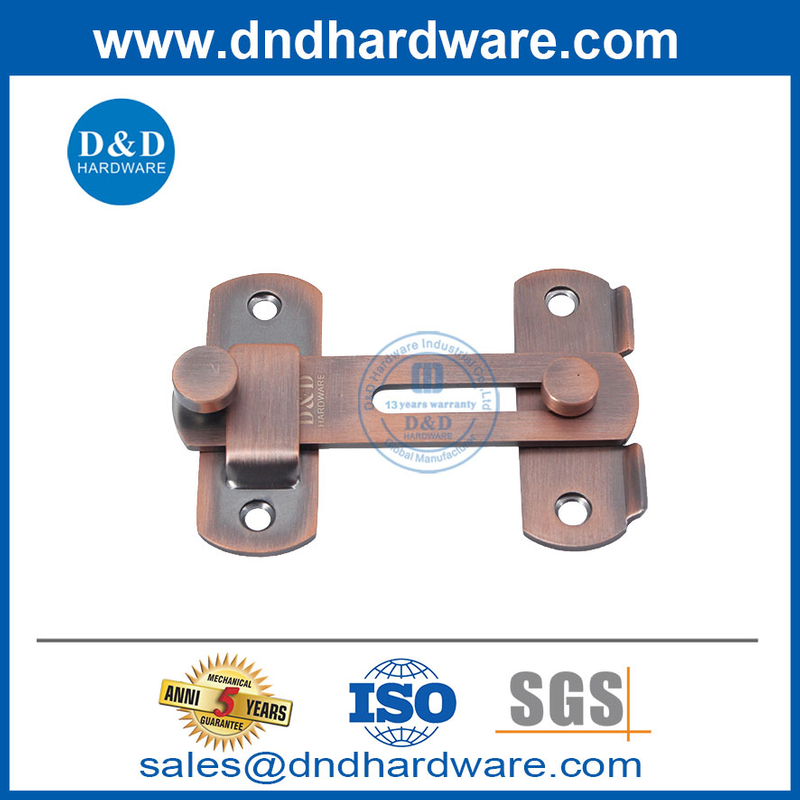 Sécurité Strong en acier inoxydable Gardée en cuivre antique-dddg006