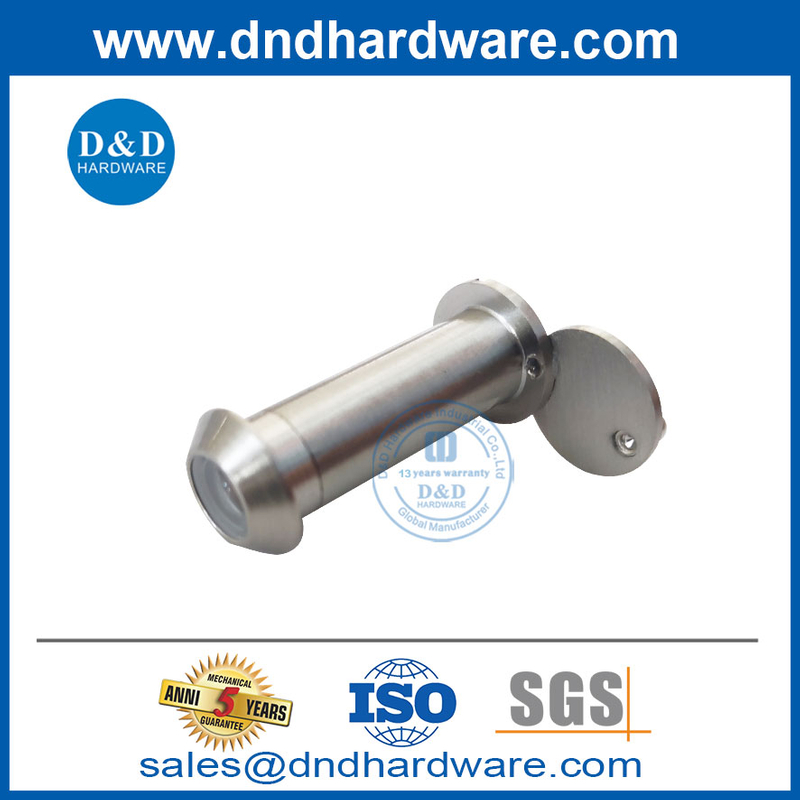 Sécurité Satin Nickel Wood Door Viewer Peep Hole by Zinc Alloy-DDV001