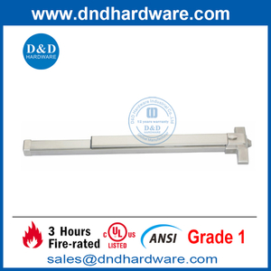 Fire Exit Hardware SS304 RIM Exit Device avec fonction Dogging - DDPD007