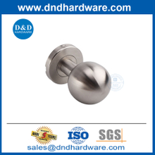 Acier inoxydable designer moderne avant poignées de porte interne bouton-ddth031