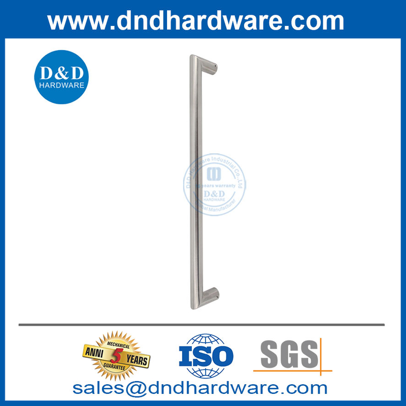 Enclosage populaire Handle de la poignée en verre Handle Poignée en acier inoxydable Handle-DDPH030