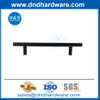 Poil de porte d'entrée poignées en acier inoxydable Black en verre Poiglettes-DDPH031