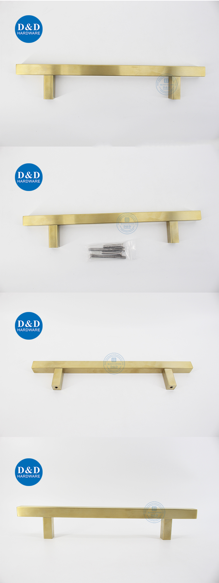 en verre Handle 