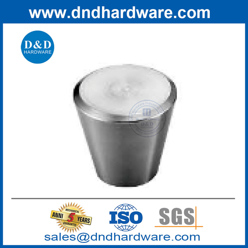 La commode en acier inoxydable tire les boutons en placard tire les poignées bouton-ddfh052