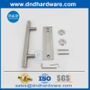 Hardware de porte de grange à double porte en acier inoxydable rince