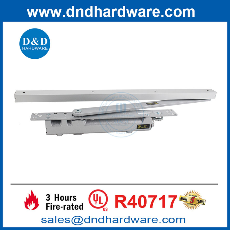 UL Rajusté en aluminium Hydraulique Porte plus proche pour la porte anti-incendie-DDDC052