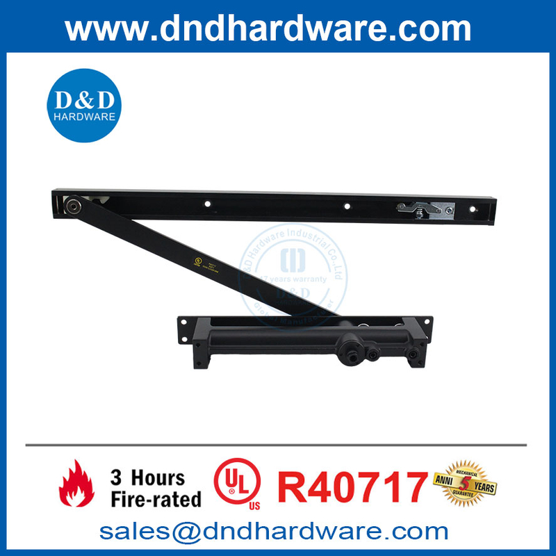 Chine Contrôle de vitesse réglable UL Hidden Hydraulic Porte Closer Fabricant-DDDC055