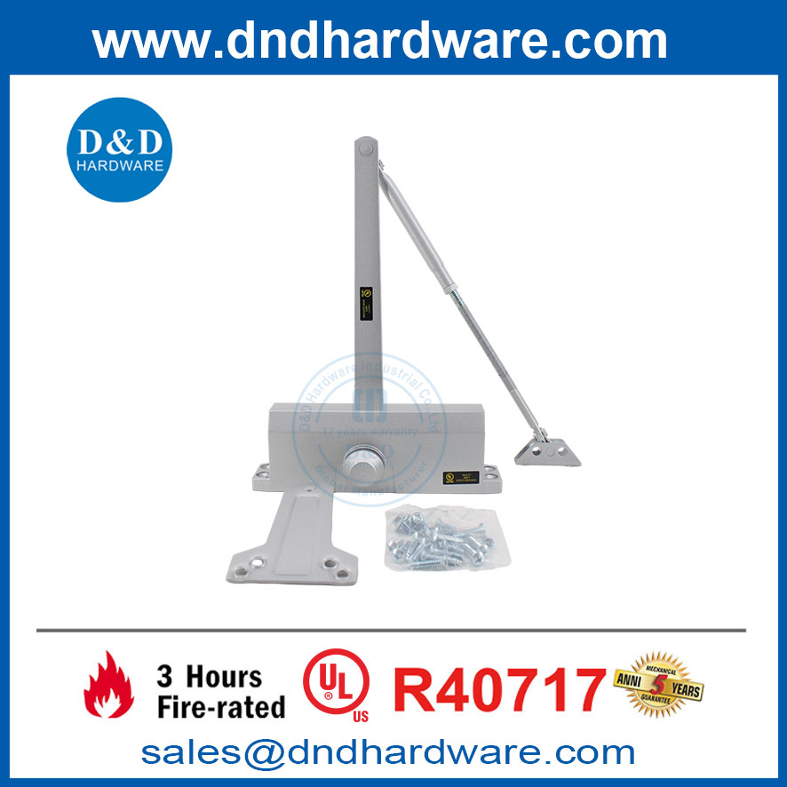 Produits d'incendie Réglable UL 180 degrés Automatique Automatique Porce de bras hydraulique Closer-DDDC057