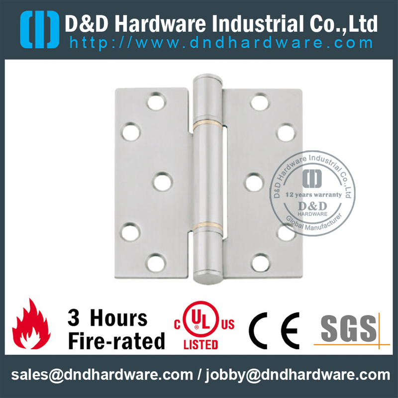 Charnière de porte à rondelles doubles à 3 articulations en acier inoxydable-DDSS039