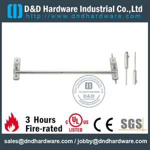 Dispositif de sortie de panique à tige verticale SS304-DDPD010