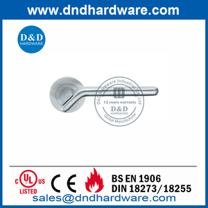 Grade 304 Le levier de porte d'intimité à la mode moderne Handle-DDSH040