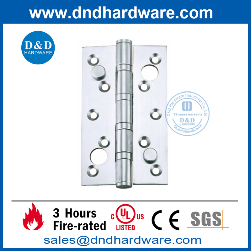 Charnière de sécurité double en acier inoxydable pour porte extérieure-DDSS013