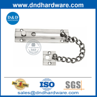 Chaîne de porte coulissante en acier inoxydable montée sur surface de sécurité-DDDG010