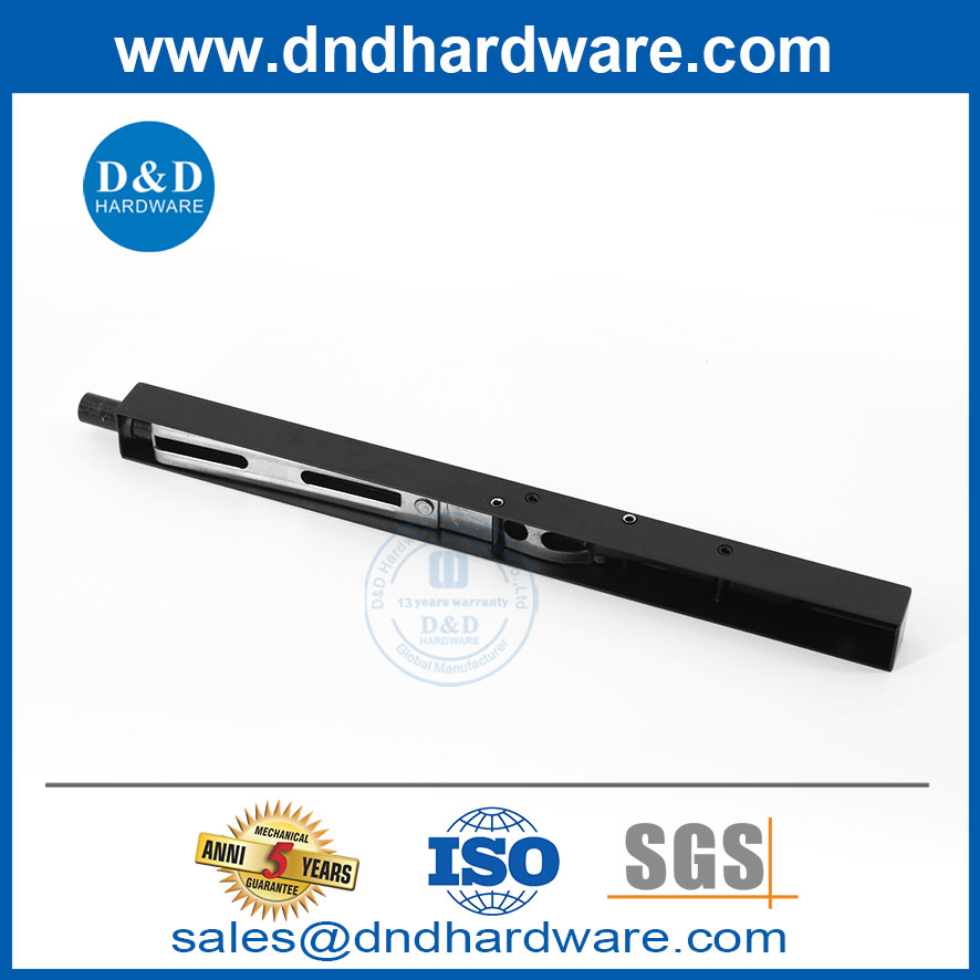 Boîte noire en acier inoxydable Type de porte d'entrée Sécurité Bolt-DDDB008 en acier inoxydable