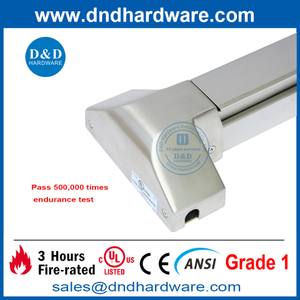 UL ANSI SS304 Vertical Rod Panic Bar Lock Fire Exit