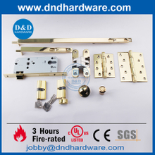 CE marqué en laiton polonais SS304 Hardware de porte en bois