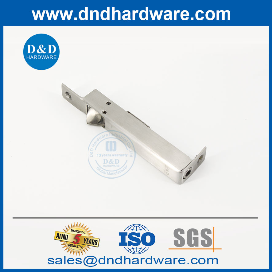 Boulon de chasse automatique Dextrad en acier inoxydable pour appartement-DDDB023