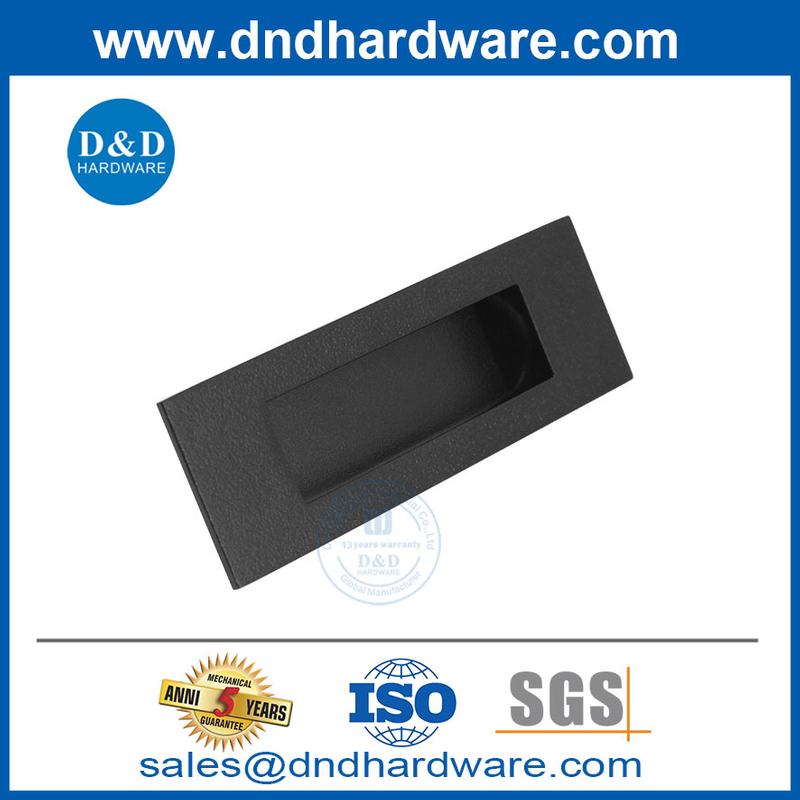 Armoire de cuisine en acier en acier inoxydable noir Matt Handle-DDFH009-B